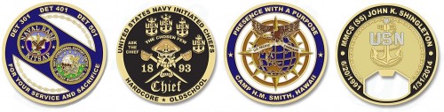 Navy Challenge Coins | Military Challenge Coins